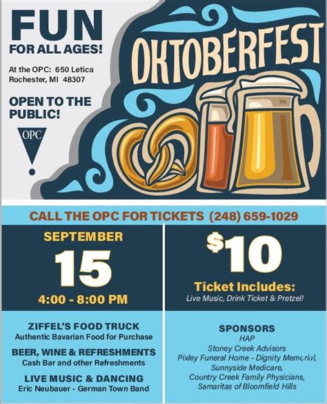 Sep 15 | Oktoberfest at the OPC! | Rochester, MI Patch