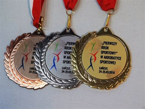 Medal Metalowy Mmc Z Indywidualn Wklejk Lub Grawerem R Mm