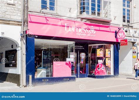 Furness Building Society Shop In Stricklandgate Kendal Editorial Stock