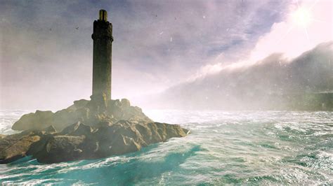 Foggy lighthouse by DavidFoxxArt on DeviantArt