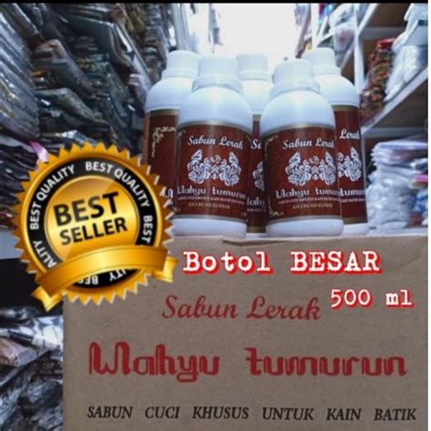 Jual Sabun Lerak Cair Cuci Batik Tulis Wahyu Tumurun Di Lapak Flores