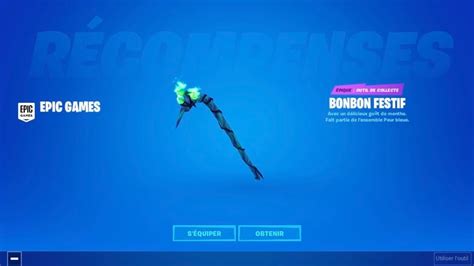 La Pioche Minty Enfin Disponible Sur Fortnite Live Fortnite Fr