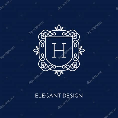 Templat Desain Monogram Vektor Stok Oleh Jazzzzzvector