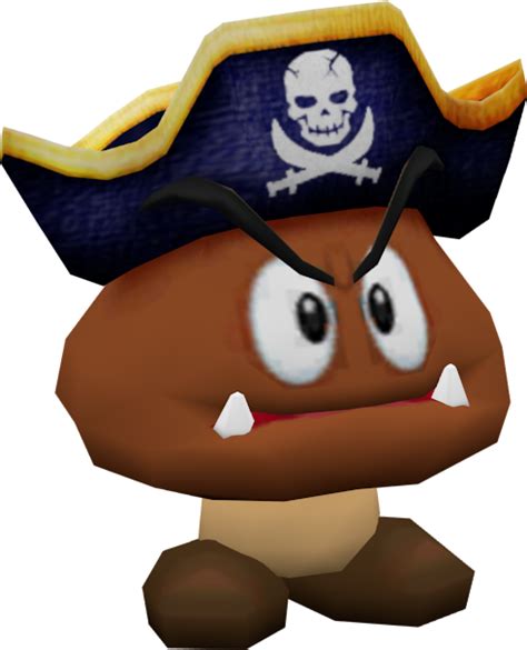 File Captain Goomba Model Mp Png Super Mario Wiki The Mario