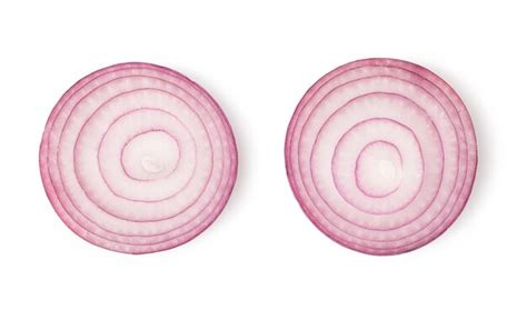 Premium Photo Sliced Red Onion Isolated On White Background