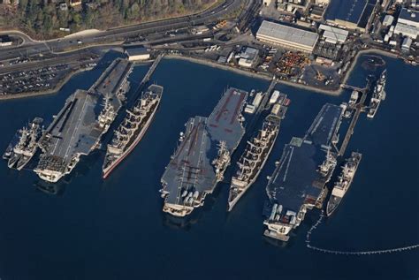 Bremertons Puget Sound Naval Shipyard Navy Ships Pacific Northwest