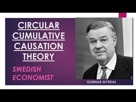 Theory Of Circular Cumulative Causation Gunnar Myrdal