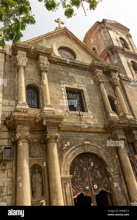 The Front Of The San Agustin Church Intramuros Manila The