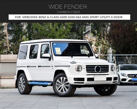 메르세데스 벤츠 G 클래스 G500 G550 G63 Amg 2019 2020 용 드라이 탄소 섬유 W464 휠 눈꺼풀 Buy