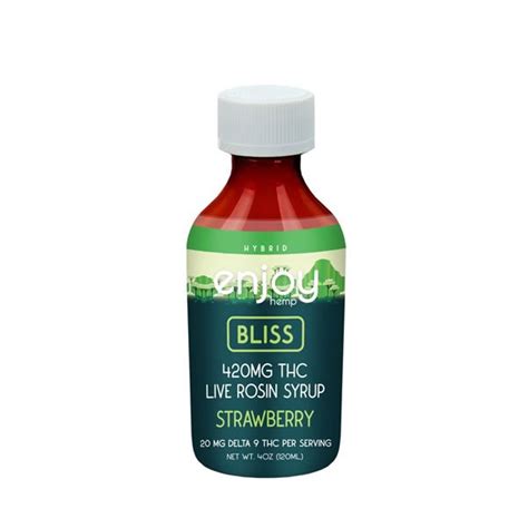 420mg Hybrid Delta-9 Syrup — Bliss Formula — Enjoy Hemp - Copper ...