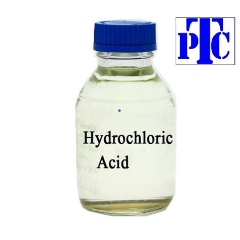 Acidic ACIDS HYDROCHLORIC ACID HCL Purity 30 35 Grade Standard