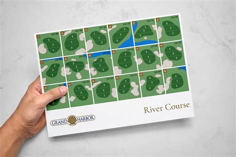 Grand Harbor Golf and Beach Club | Golf Course Map Design - Ironside Press