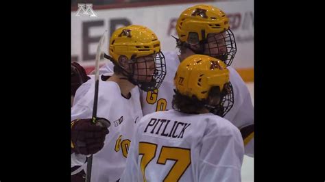 Cinematic Gopher Men S Hockey Sweeps Michigan State Win Big Sports