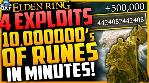 Elden Ring MILLIONS OF RUNES IN MINUTES EASY 4 AMAZING RUNE FARM