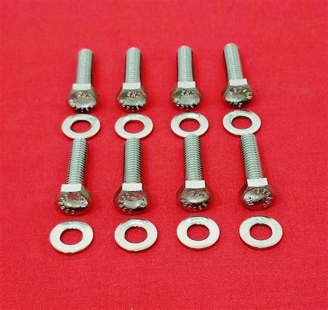 SBC SMALL BLOCK CHEVY VORTEC 327 350 400 INTAKE STAINLESS HEX BOLT KIT