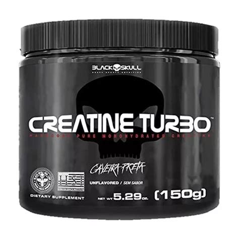 Creatina 150g Blackskull Monohidratada Turbo Sabor Original MercadoLivre