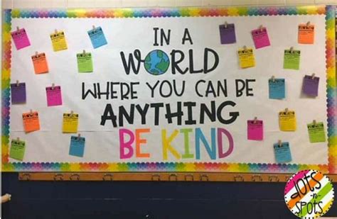 Easy And Uplifting Elementary Bulletin Boards Ideas For Kindness Week