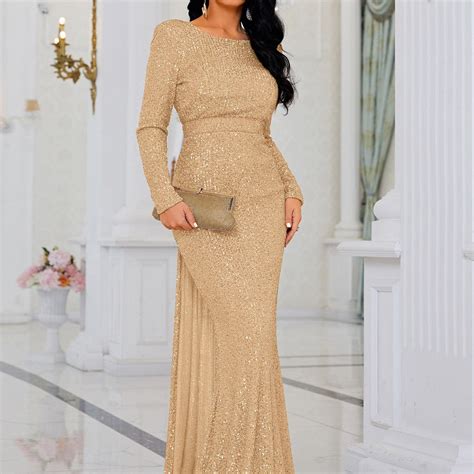 Womens Long Sleeve Dresses For Special Occasion Page 3