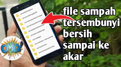 CARA HAPUS FILE SAMPAH TERSEMBUNYI DI HP SAMSUNG 2022 BERSIH SAMPE KE