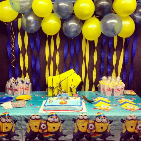 Minion party on Pinterest | Minion Party, Party Rules and Minions