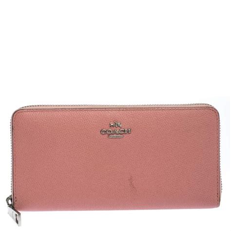 Pink Coach Zip Wallet Hot Sale | sims.mpob.gov.my