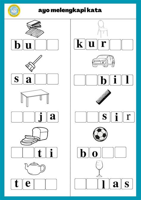 Pin By Weni Sri On Lks Tk Letter Worksheets For Preschool Kindergarten Reading Activities