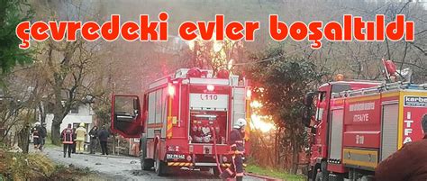 Do Al Gaz Borusu Alev Aldi Taka Gazete Trabzon Haber Karadeniz Haber