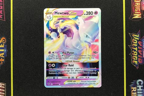 Mewtwo Vstar Pok Mon Go Pgo Proxy Card Etsy