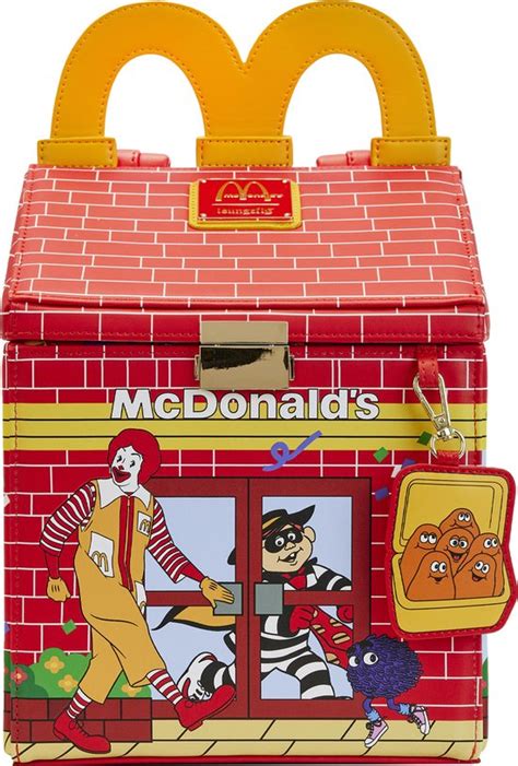 McDonalds Loungefly Mini Backpack Happy Meal Bol