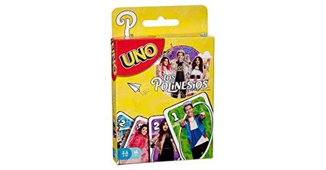 Mattel Games UNO Juegos De Mesa Los Polinesios UNO Youtubers Cartas 7