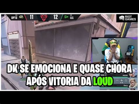 DK SE EMOCIONA E QUASE CHORA APÓS VITORIA DA LOUD YouTube