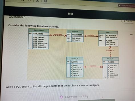 Solved WEBCAM RECORD Test Question 5 2 Points Consider The Chegg