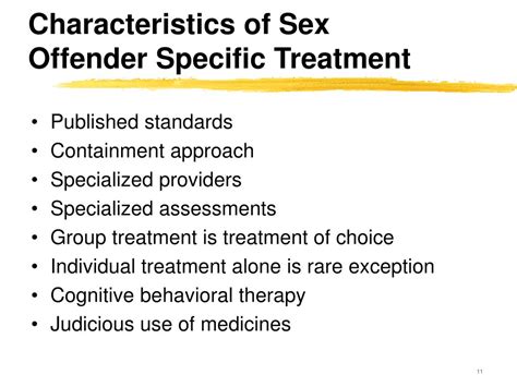 Ppt Sex Offender Specific Treatment Powerpoint Presentation Free Download Id179330