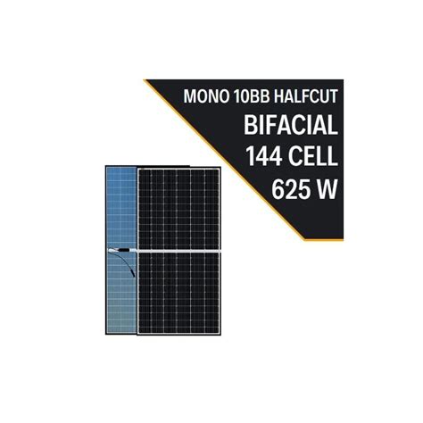 625W 10BB BIFACIAL HALF CUT MONOKRISTAL GÜNEŞ PANELİ SOLAR PANEL