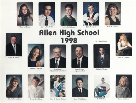 Allen Consolidated Schools - Alumni Class Composites