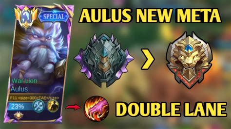 Aulus New Season Double Lane Best Build And Emblem Domiante Win