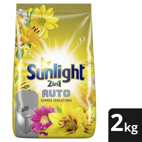 Sunlight Summer Sensations In Auto Washing Powder Detergent Kg