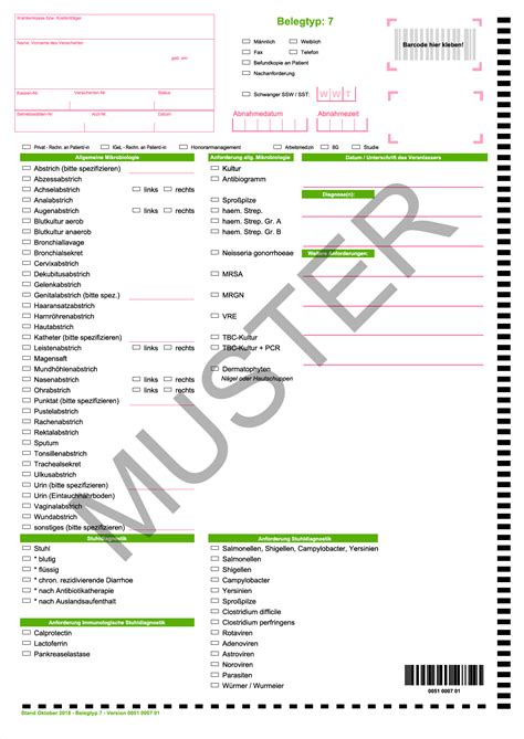 Begleitscheine Und Formulare Labor Krone