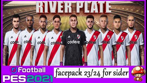 River Plate Facepack Pes Youtube