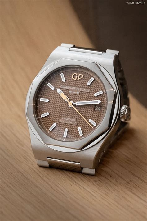 Girard Perregaux Laureato Mm Copper A Work Of Light Watch Insanity