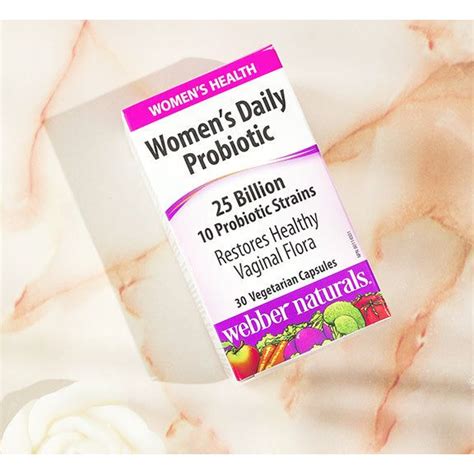 Women S Daily Probiotic 25 Billion Webber Naturals