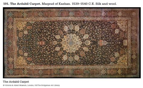 Gibby's AP Art History: 191. The Ardabil Carpet - Islamic, Safavid ...