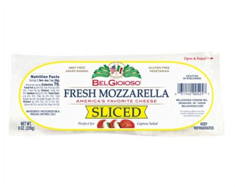 Belgioioso Fresh Mozzarella Cheese 8 Oz Smith’s Food And Drug