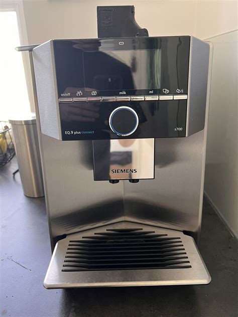 Siemens Eq Plus Connect S Kaffeevollautomat W Schwarz