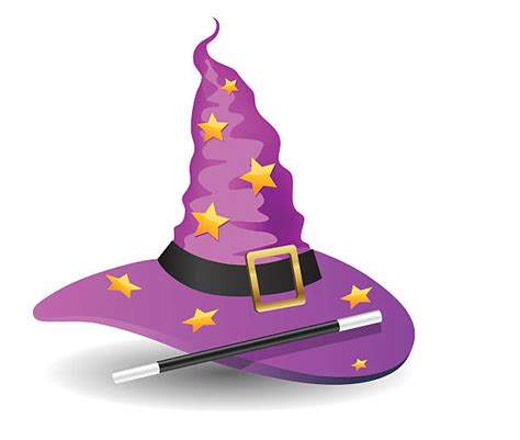 Purple Wizard Hat Stock Photos, Pictures & Royalty-Free Images - iStock