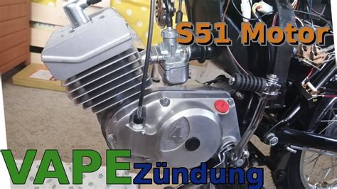 Simson S Comfort Motormontage Vape Z Ndung Und Motor Youtube