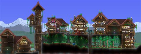 Pre Hardmode Npc Town Wip R Terraria