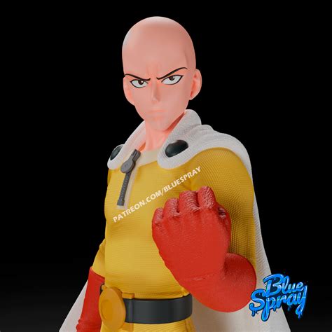 Stl File Saitama One Punch Man 👊・design To Download And 3d Print・cults