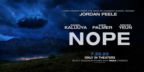 Check Out The New Poster For Jordan Peeles New Nightmare Nope”check