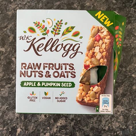 Kellogg Raw Fruit And Nuts Bar Reviews Abillion